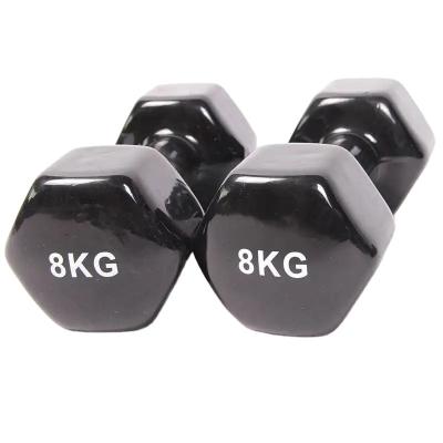 China Hot Sale China Manufacture Quality Universal Vinyl Coated Dumbbell Set for sale