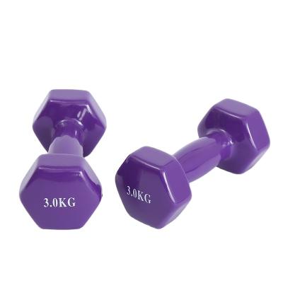 China Large Universal Direct Wholesale Standard 2 Kg Vinyl Neoprene Dumbbell for sale