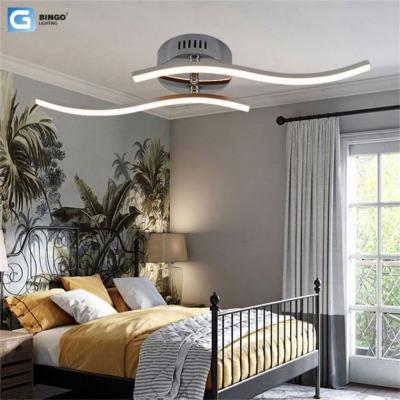 China High Brightness Drop Shipping Modern Large Living Room 14W Color Changing Iron Led Ceiling Light For Hotel for sale