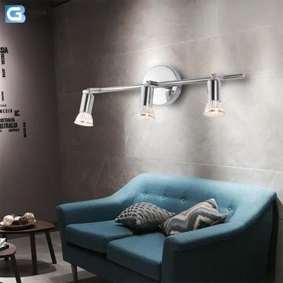 China Simple Creative Lighting Decorative Spotlight Background Lamp High Brightness Effect Wall Lamp for sale