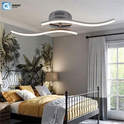 China High Brightness Dimmable Strip Modern Iron Indoor Light Ceiling Lights For Bathroom for sale