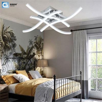 China Modern Minimalist Indoor Living Room Outdoor Mounted Aluminum Lighting 28W Ceiling Light for sale