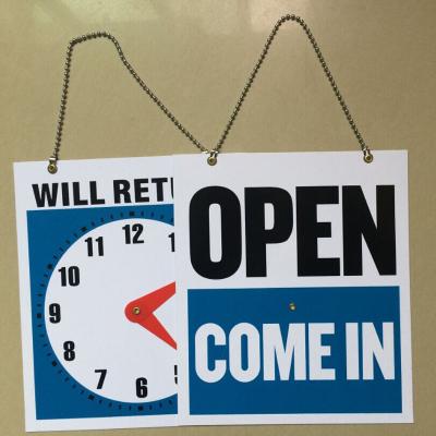 China Working Hour Light Open Time Open Narrow LED Sign For Store And Shop Advertising for sale