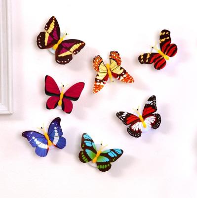 China PP Perfect Gift Pasteable Butterfly Night Light Room Bar Party Decoration With Battery for sale