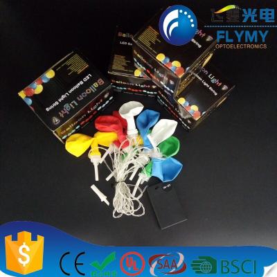 China Alibaba Wholesale Decoration New Item Decorative LED Light Up Balloon Garland for sale