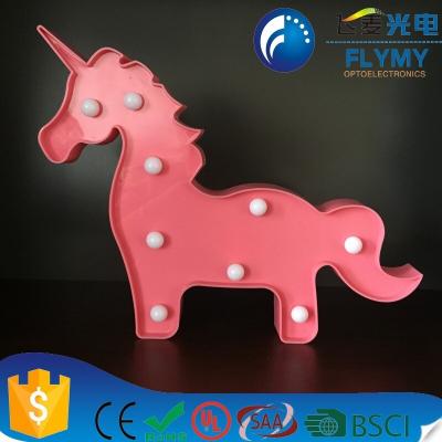 China China Factory Wholesale Supply And High Quality Indoor Customize Popular Red Horse LED Marquee Sign Lights for sale