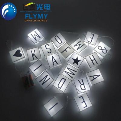 China Home Decorations.Gifts Battery Operated Lighting Up Led Letter Wall Hanging Home Decoration for sale