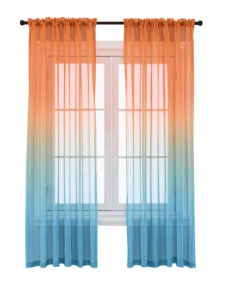 China Progressive blackout curtain balcony shading border curtain curtains wholesale finished products for sale