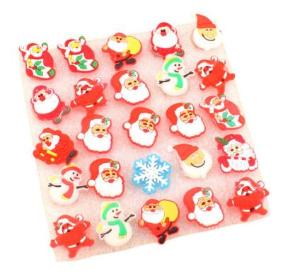 China Fashion LED Light Up Toys Plastic 3D Christmas Halloween Custom Rings Toys For Kids Adults Glow Flashing Rings for sale