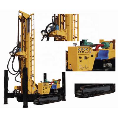 China energy & Power Water Drilling Mining 400M Depth Air Compressor Drilling Rig Machine for sale