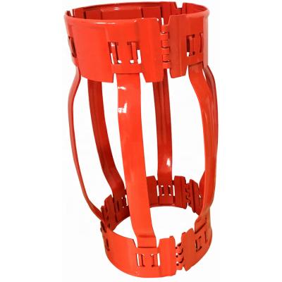 China Oil Water Well Tool 9-5/8 Elastic Casing Centralizer And / Welded Spring Arc Centralizer for sale