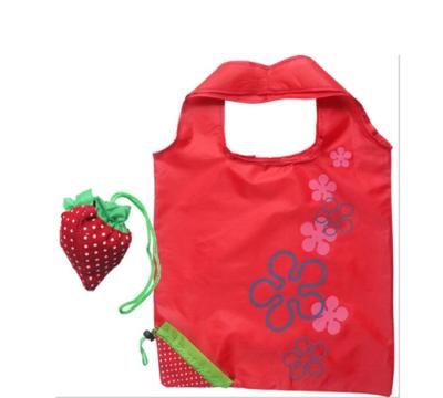 China / Strawberry Shape Shopping Bag, Nylon Foldable Bag, Polyester Shopping Bag, Reusable Grocery Bag, Promotional Shopping Bag for sale