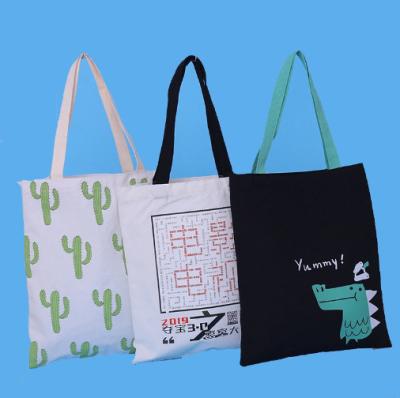 China / Custom Logo Promotional Reusable Cotton Canvas Shopping Bag for sale