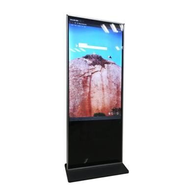 China 55 Inch Indoor Digital Kiosk For Standing In Shopping Malls / Exhibitions With PC for sale