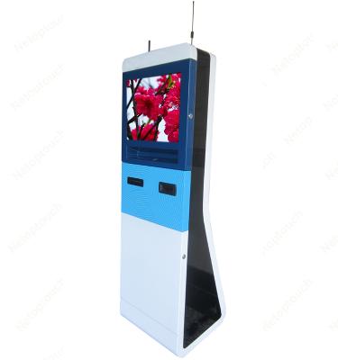 China Customized Cold Rolled Steel Infrared Touch Screen Kiosk With Led Display for sale