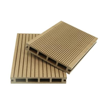 China Modern Barefoot Friendly High Temperature Resistant Wood-Plastic Color Stability WPC Composite Flooring for sale