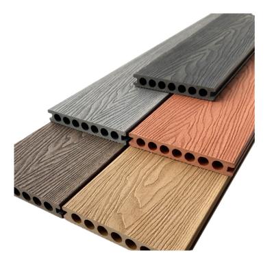 China Contemporary Composite Decking Boards Wpc Deck Diy Laminate Flooring Waterproof Exterior Deck Flooring for sale