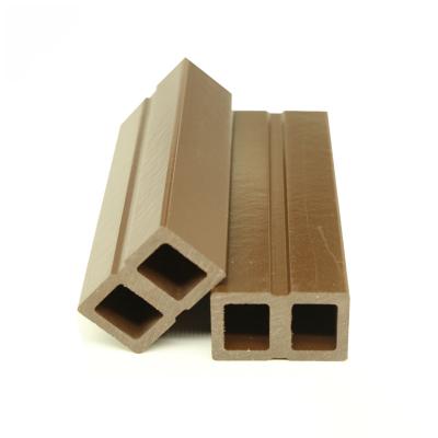 China Modern factory prices faux engineered wpc wood plastic composite decking floor joists beam for sale