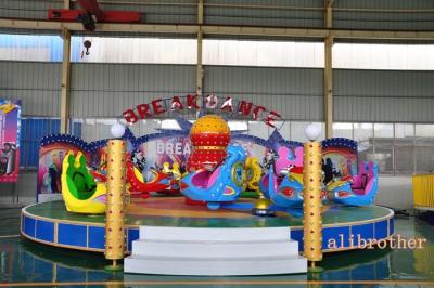 China Fairground Crazy Dance Ride 360 Degree Rotation For Children Over 1.2 Meters for sale