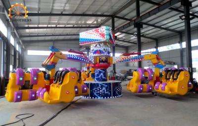 China Funny Flying Swing Ride , Fiberglass And Steel 24 Seats Energy Storm Ride for sale