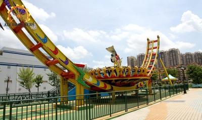 China Saucer Disco Flying UFO Rides , Roller Coaster Thrill Rides 25 * 10 Meter for sale