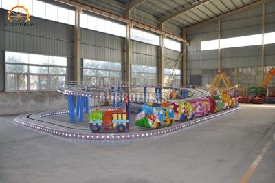 China 8 Kw Amusement Park Roller Coaster Game Mini Shuttle Ride 1.8 M / S Speed for sale