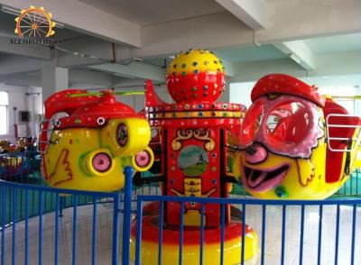 China Big Eye Plane Kids Amusement Ride Accommodates 8 People 4 X 4 Meter Area for sale