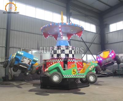 China Commercial Crazy Dance Ride Jumping Car 5.5 Rpm Theme Park Equipment for sale