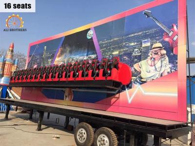 China 16 Seat Portable Amusement Rides , Wave Miami Scary Amusement Park Rides for sale