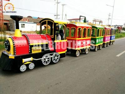 China Indoor Battery Trackless Train Ride , Kiddie Train Ride For Shopping Mall for sale