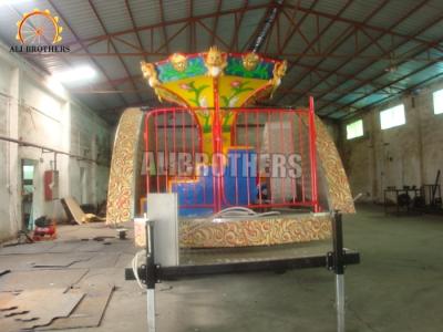 China 6P Capacity Portable Amusement Rides , Kids Carousel Ride ISO Approved for sale