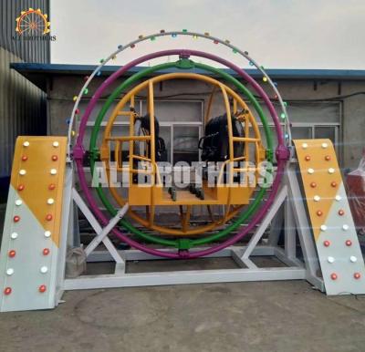 China Outdoor 4 Seats Human Gyroscope Ride Face To Face One Year Warranty for sale