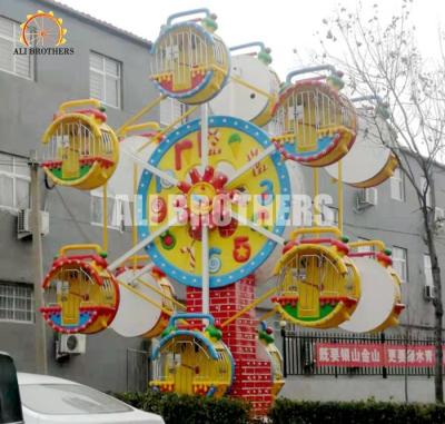 China Clock Style Kids Ferris Wheel Ride 5kw Customized Color 4 M * 6 M Area for sale