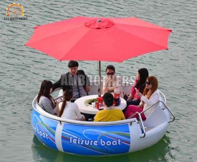 China Wasser-Stoßboote 4 Kilometer/H, Freizeit Bbq-Donut-Boots-6 Menschen Kapazität zu verkaufen