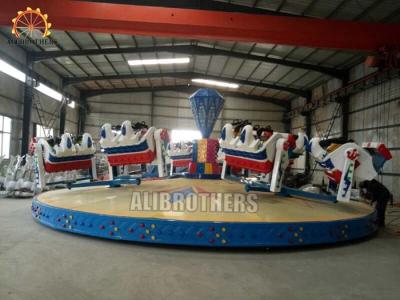 China Family Crazy Dance Ride 13m * 13m Space Size , Breakdance Amusement Ride for sale