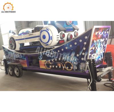 China 4.5kw Power 8 Seats Flying Car Ride With Trailer 380v / 220v Voltage for sale