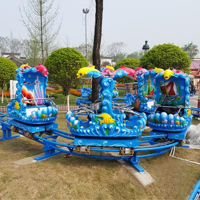 China El parque de atracciones de la montaña rusa del tema del océano del patio trasero de la familia monta la altura del 1.65m en venta