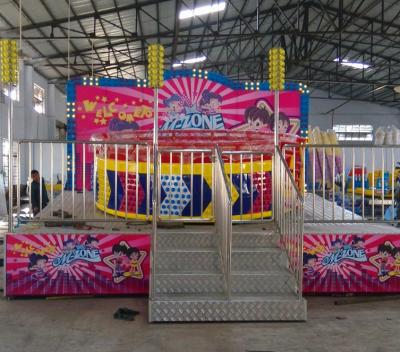 China Capacidad del poder 8p del disco 9.5kw de Tagada del paseo de la diversión de Breakdance de los parques temáticos mini en venta