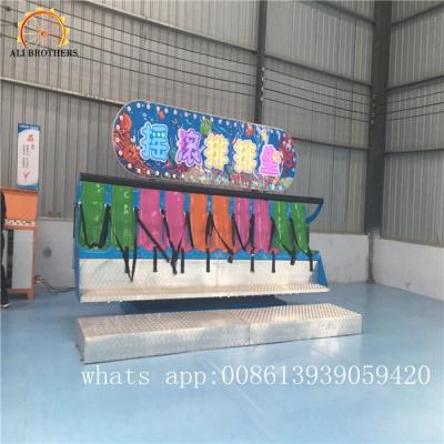 China 0 - 8rpm Rotating Speed Amusement Park Thrill Rides Crazy Wave Ride for sale