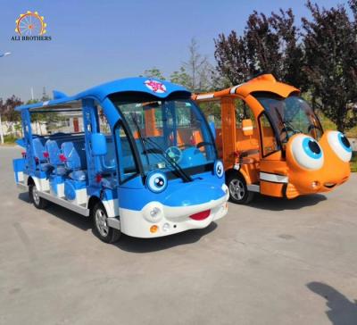 China Luxusbesichtigungs-Auto-elektrischer Zug-Fahrt Dolphine/Clownfish-Entwurf zu verkaufen