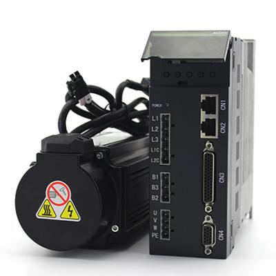 中国 Waterproof 17 Bit Encoder 750w 80ST-02430 3000rpm 2.4n.m AC 220v 3phase Absolute Single Servo Motor And Servo Driver Kit 販売のため