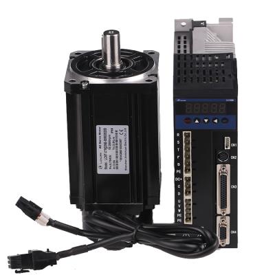 China 220V 750W 3.5 nm 2000rpm Waterproof AC Servo Motor 750watt CNC Servo Motor for sale