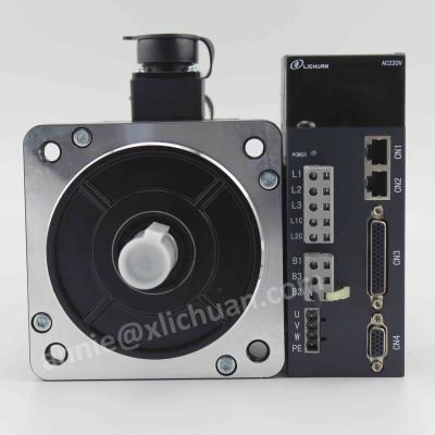 China 130st-M10015 1.5KW Waterproof Servo Motor 10Nm 1500rpm Servo Motor with AC Servo Driver 220VAC for CNC Kit for sale