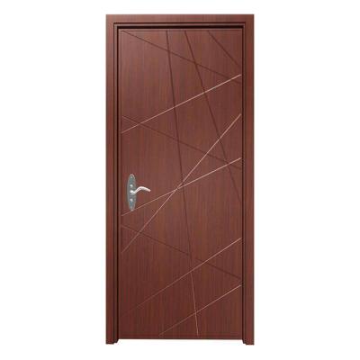 China Sound Insulation Oak Wood Interior Door Modern Nice Design Pattern For Homes Room Door for sale