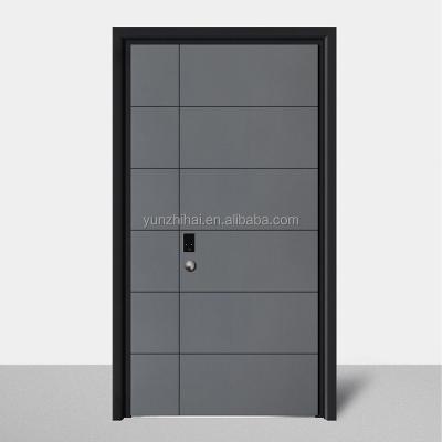 China China Supplier Modern Security Modern Entry Entry Steel Zinc Alloy Door Designs For Home for sale