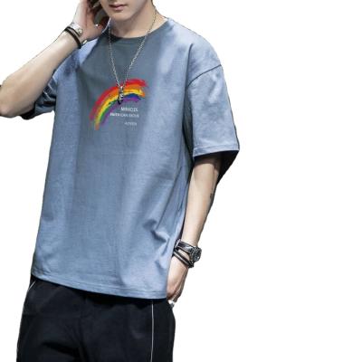 China XIANGHUI Wholesale Other Men's T-shirts Custom Best Selling Men's Street Wear Stylish Hip Hop Oversized T-shirts for sale