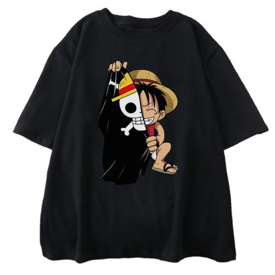 China XIANGHUI Factory Wholesale Hot Sale Other Color Hip Hop Awesome Polyester T Shirts Wholesale Anime Polyester T Shirts For Sublimation for sale