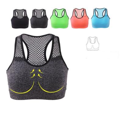 China XIANGHUI 5 Colors Spandex/Cotton Gym Fitness Yoga Bra Women's Hot Selling High Strength Powerful Power Bra for sale