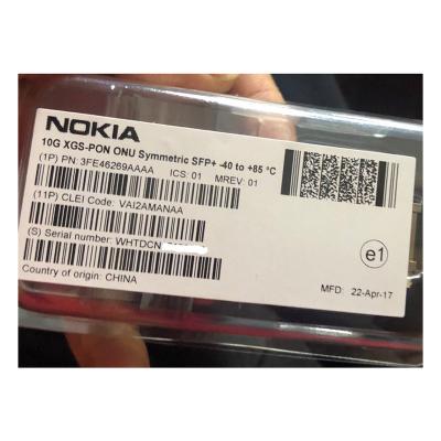 China 3FE46269AAAA 3FE46269AA 10G XGS-PON Symmetric SFP+ ONU 3FE46269AAAA for sale