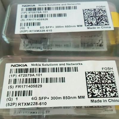 China 472579A.101 6G SFP+ 300m 850nm MM 472579A.101 for sale